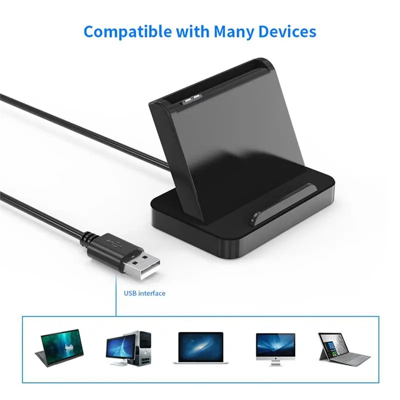 Smart Card Reader USB CAC IC ATM Smart Card Reader Universal SIM Card Reader USB-CCID ISO Connector For Windows Linux Durable