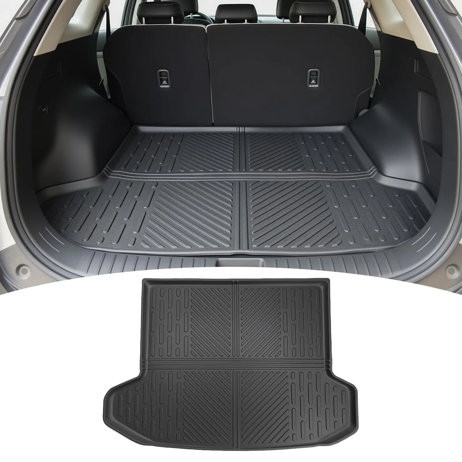 

All-Weather TPE Trunk Liner For Toyota Camry Hybrid 2018–2025 And Avalon 2019–2022, Rear Cargo Mat Protector