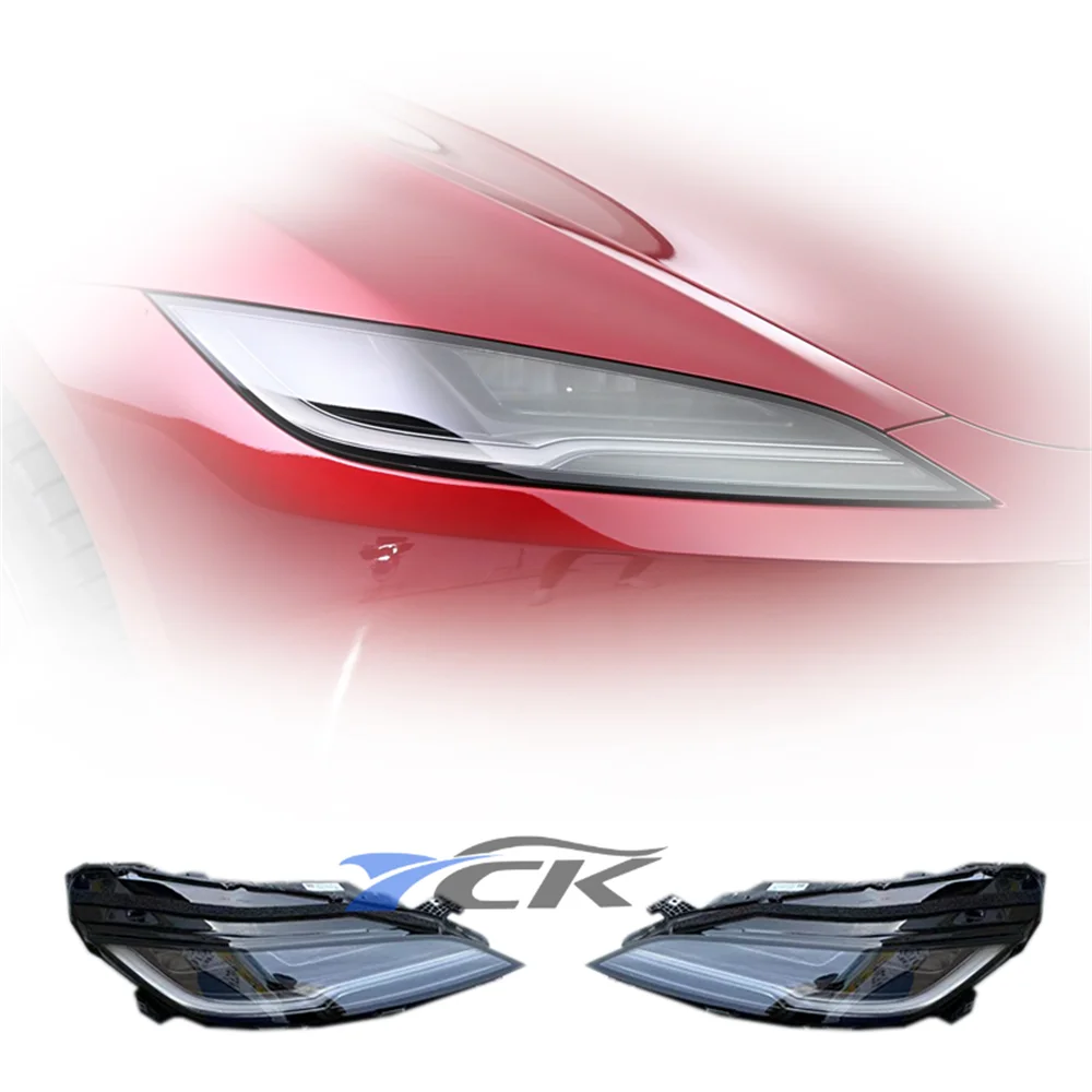 

2PC Car Lights for 2023 2024 2025 Tesla Model 3 Automotive Headlight Assemblies car accessories Supplies Head Lamp