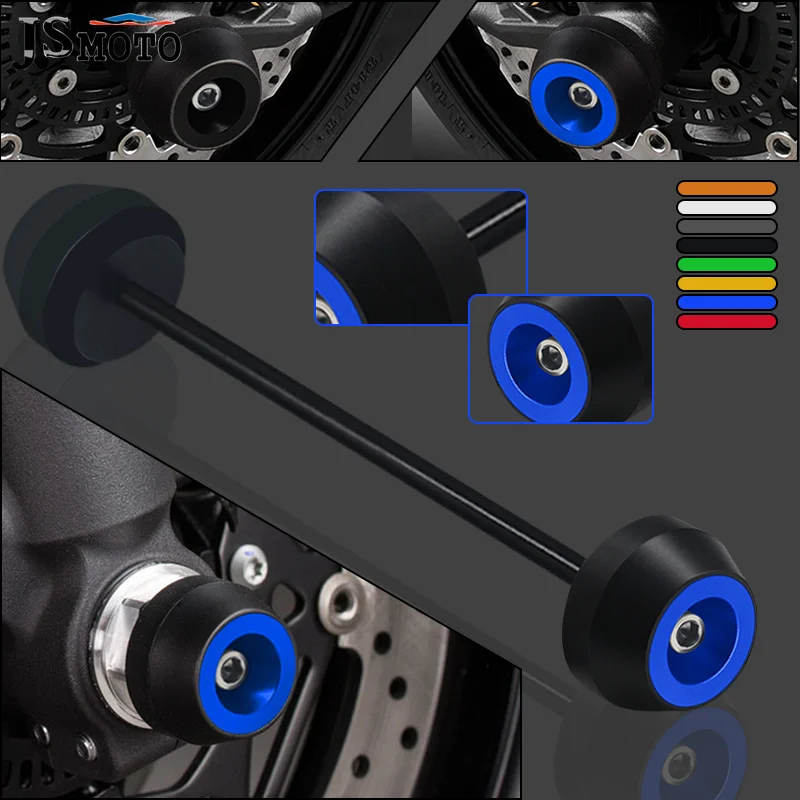

Мотоциклетные CNC передняя ось крышка колесо вилки слайдеры столкновения слайдеры защита для HONDA CB300F/X CBR300R CBR250R VTR250/F