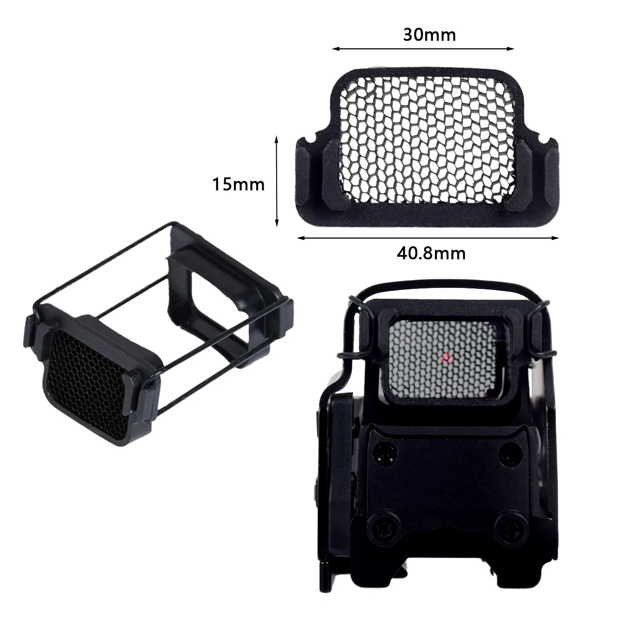 Защитный чехол Killflash Kill Flash для EOTech 551 552 553 558 512 552 XPS2 EXPS2 XPS3 EXPS3, голографические прицелы с красной точкой