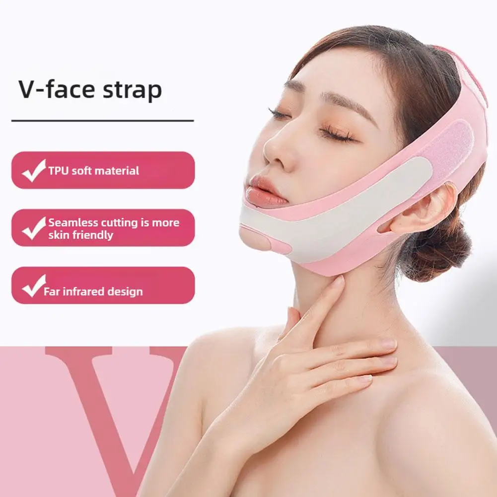 Slimming Facial Thin Face Mask Slimming Bandage V-Line Shaping Skincare Belt Shape Lift Reduce Double Chin Face Thining Band