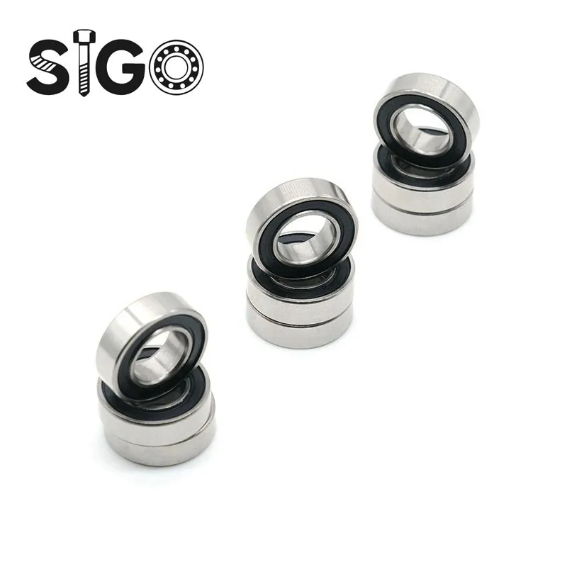10PCS 683RS Bearing 3x7x3 mm ABEC-7 Hobby Electric RC Car Truck  Ball Bearings Black Sealed 683 RS 2RS 683-2RS