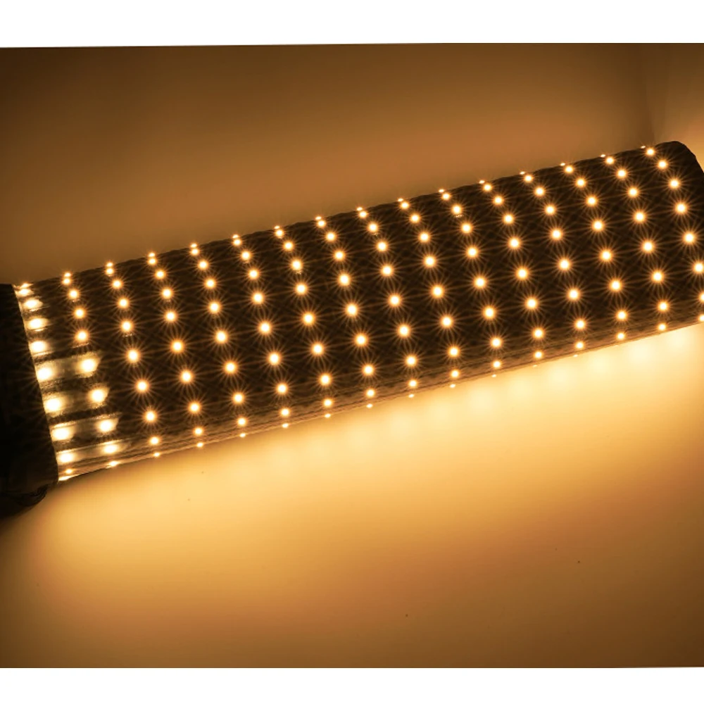 150 واط مرنة LED الفيديو الضوئي ثنائي اللون المتداول فليكسي القماش مصباح مع العسل شبكة سوفت بوكس تحكم APP لاستوديو الصور
