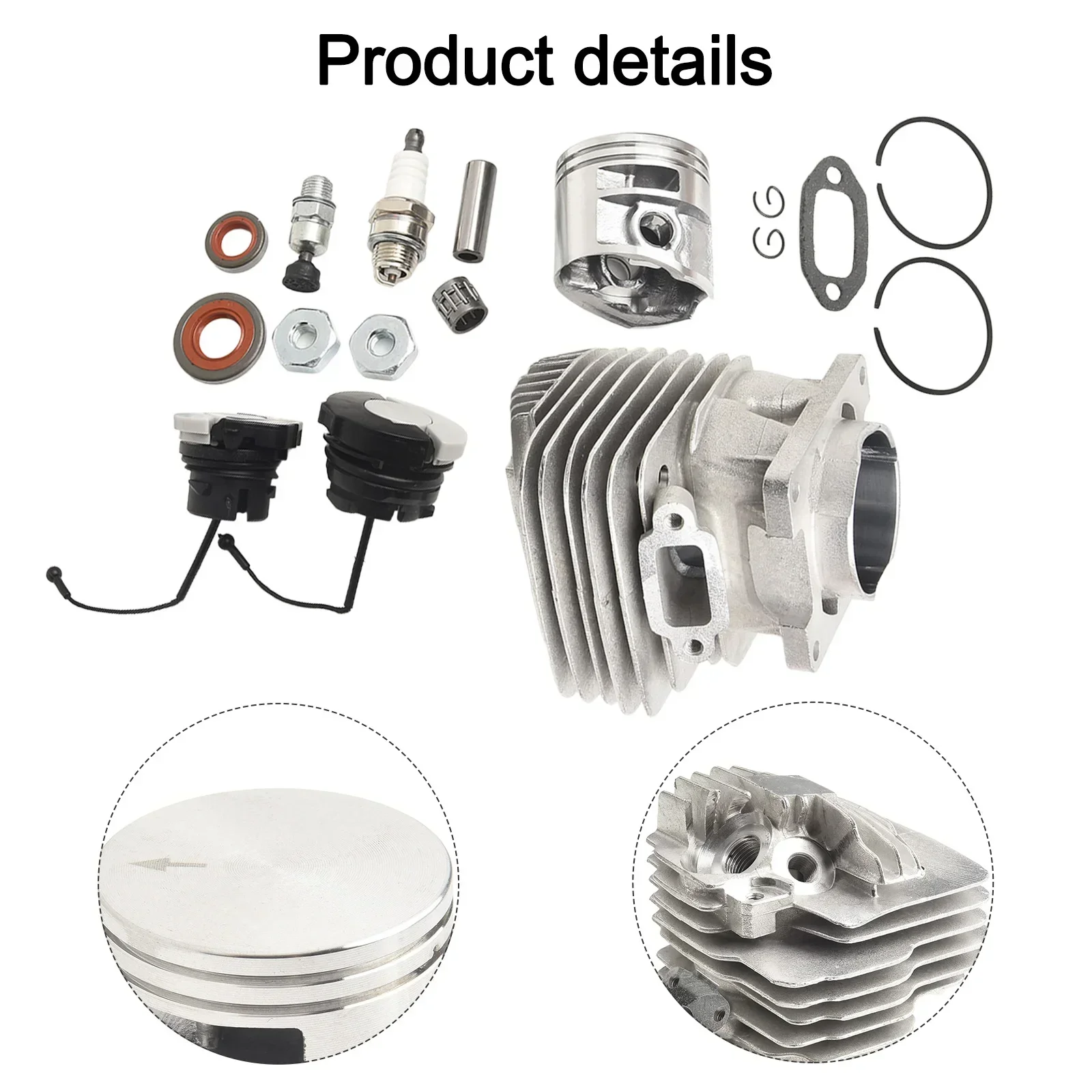 

Brand New High Quality Cylinder Piston Accessories Accs Chainsaw MS 261 Muffler Gasket Needle Bearing Oil Seal
