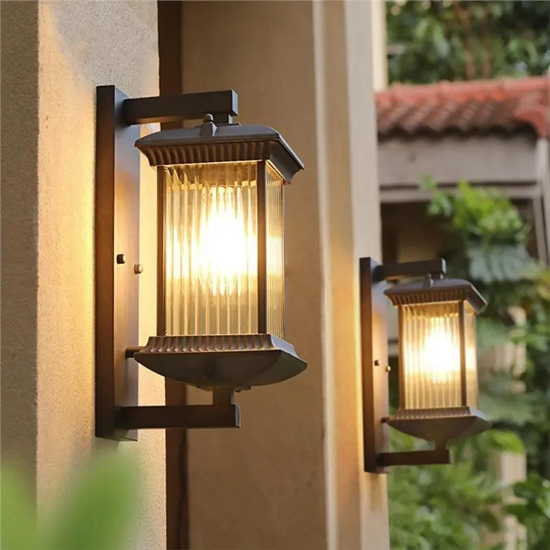 Cost Effective Nordic Outdoor Wall Lamp Minimalist Decor Lighting Fixture