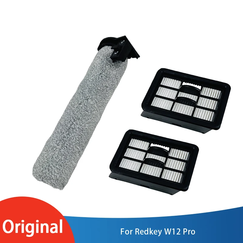 

Оригинальные запасные части Redkey W12 Pro, роликовая щетка, аксессуары для HEPA-фильтра
