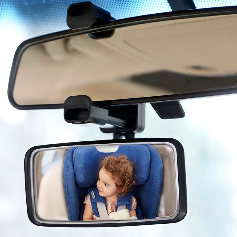 

Baby Adjustable Mirror Car Interior Rear View Mirror Clip Rear Facing Mirrors For Auto Safety Driving Kids Baby Monitor Angle