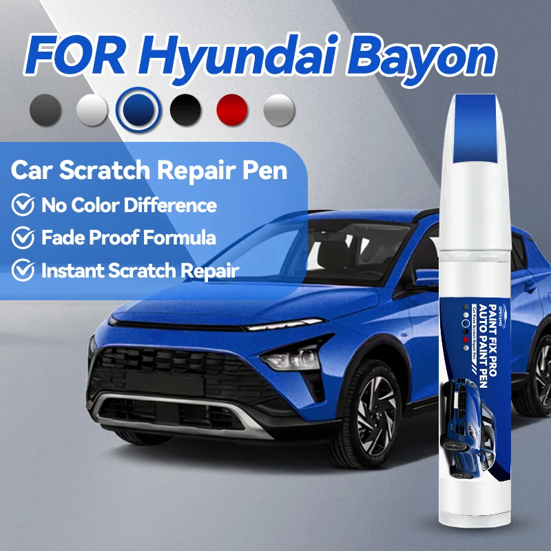 Car paint pen For Hyundai Bayon auto paint concealer pencil acrylic paints body repair car accessories automotive detailing