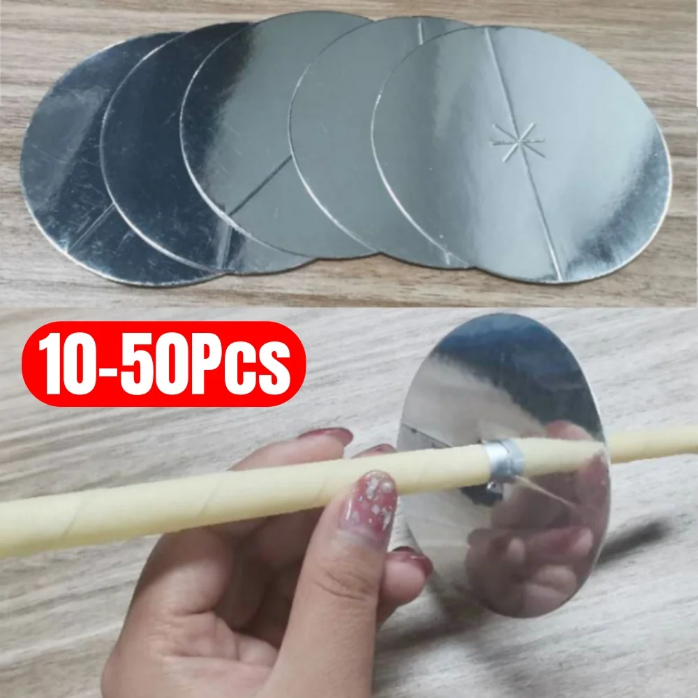 10-50 stücke Persönliche Ohr Pflege Ohr Kerze Pad Tablett Bienenwachs Kerze Protektoren Disk Schutzhülle Ohr Pflege Kerze Schutz Disk