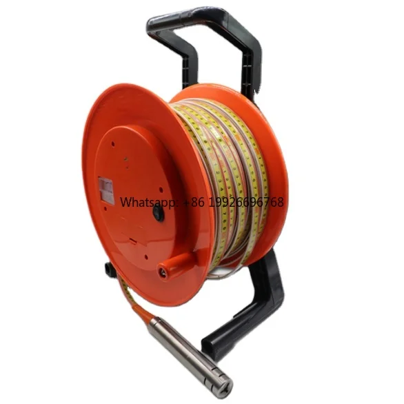 

30meter Portable Steel Ruler Cable Deep Water Level Gauge