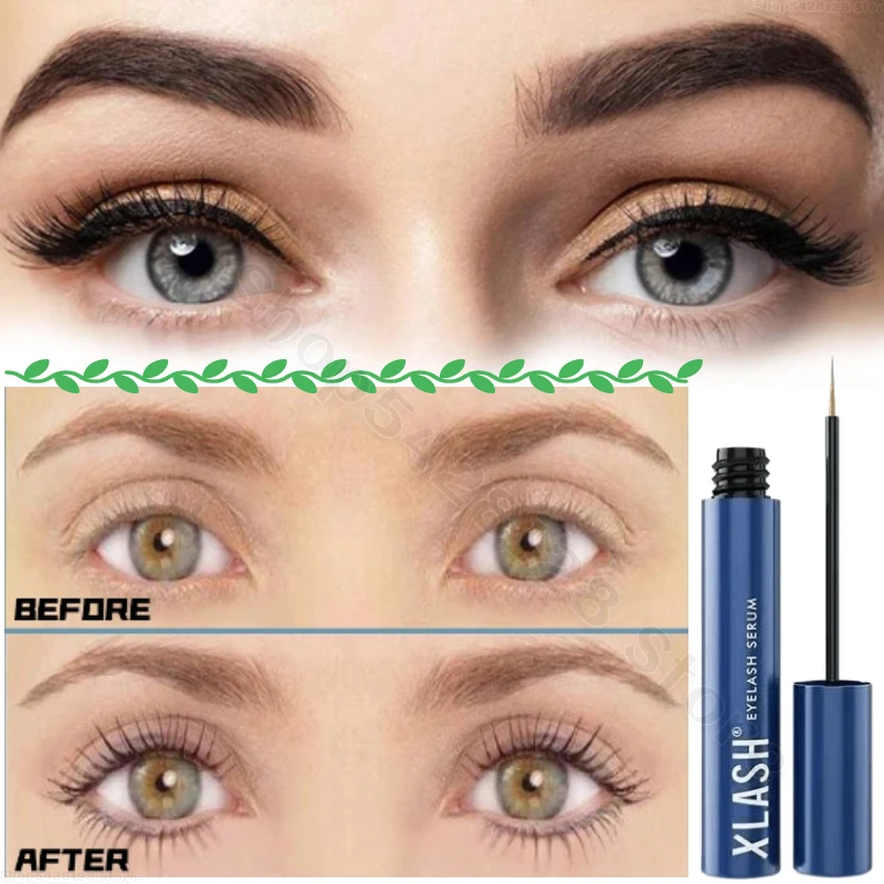 Small Blue Tube Eyelash Essence Nourishing and Nourishing Eyelash Care Solution 3ml To Maintain Thick Eyelashes