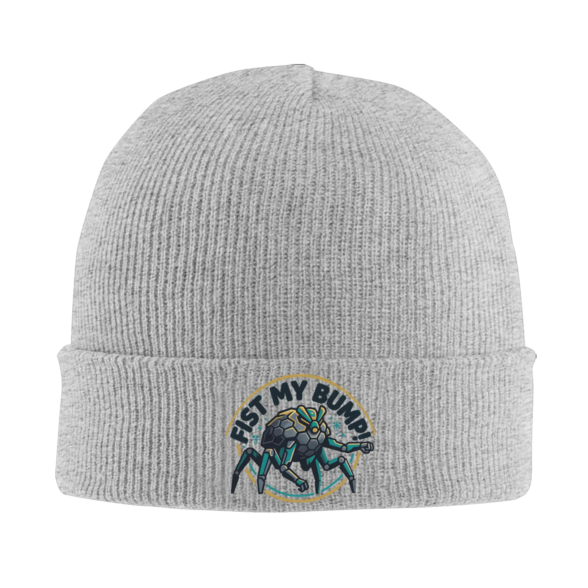 Project Hail Mary Fist My Bump Knit Hat  Cool Caps Adult Unisex Outdoor Beanie Hats Spring Design Elastic Bonnet Hats