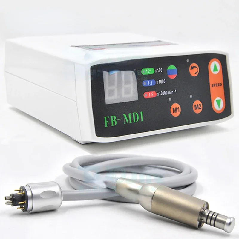 Dental Electric Micro motor Fiber Optic 1:1 1:5 16:1 handpiece dental LED Brushless for Mini micromotor