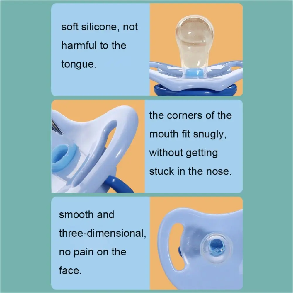 Dog Molar Toy Cartoon Pet Silicone Pacifier Soft with Cover Dog Sleeping Pacifier Bite Resistant Puppy Chewing Toy for Dogs Cats