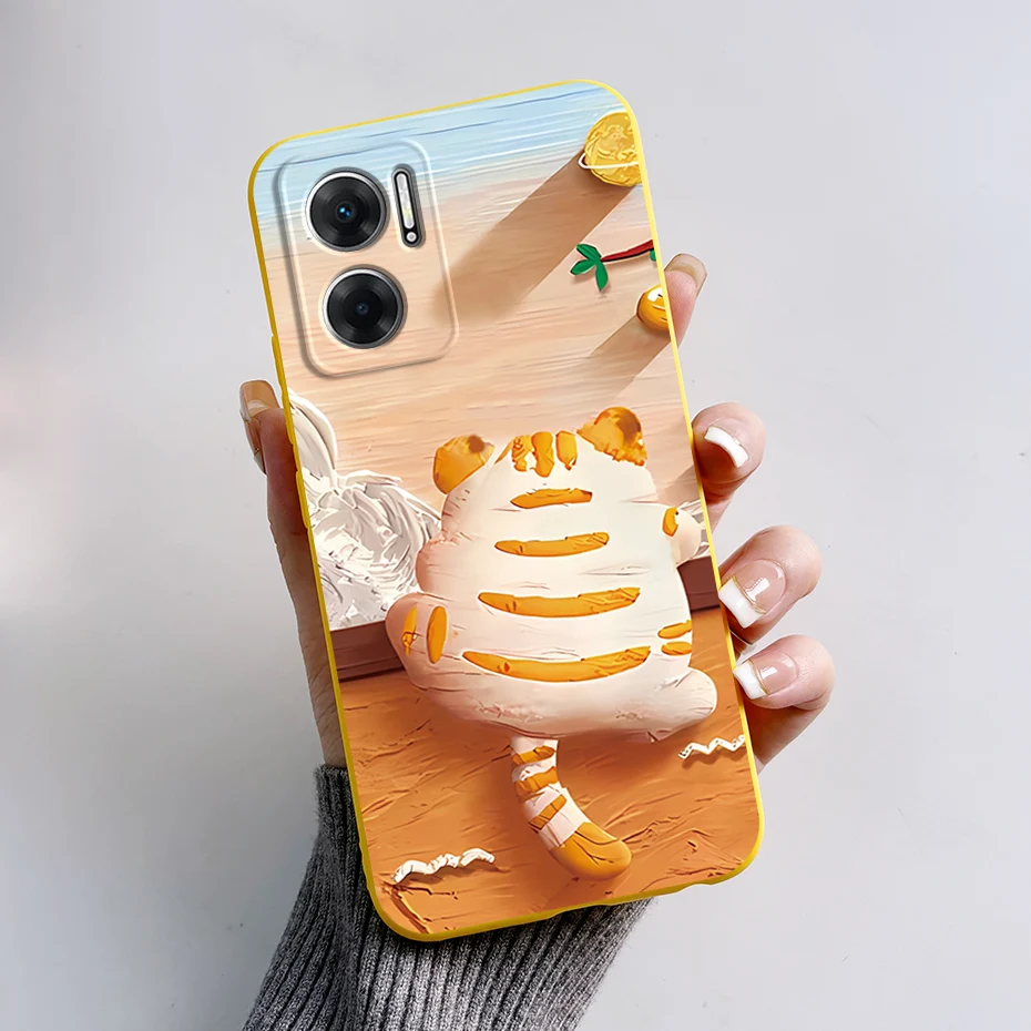 For Xiaomi Redmi10 5G Phone Case Silicone Soft TPU Cute Bear Cartoon Frog Back Cover for Xiaomi Redmi 10 5G Shell Case 6.58 inch