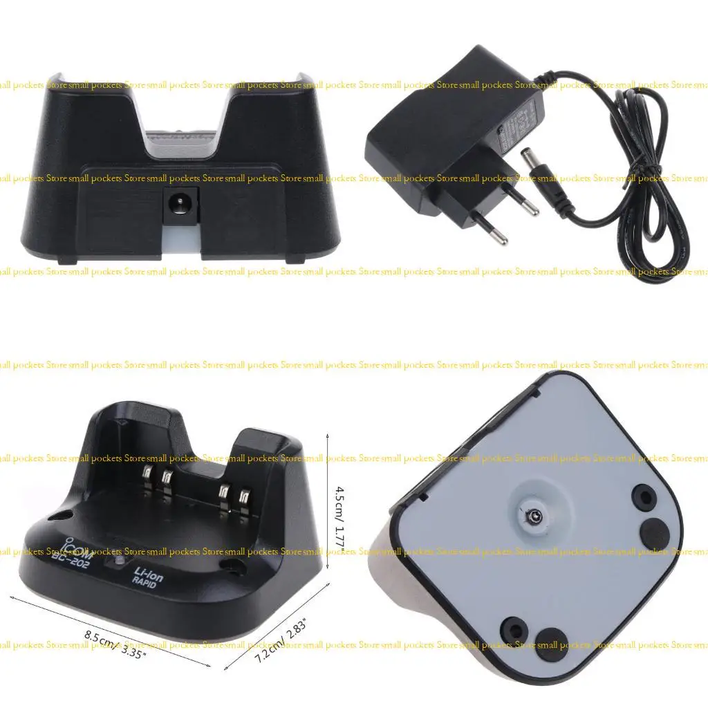 

R1WD Walkie-Talkie BC-202 Rapid совместимое с BP-271/BP-272 ID-31A ID-31E ID-51A ID-51E Двухчастотные радиоактивные