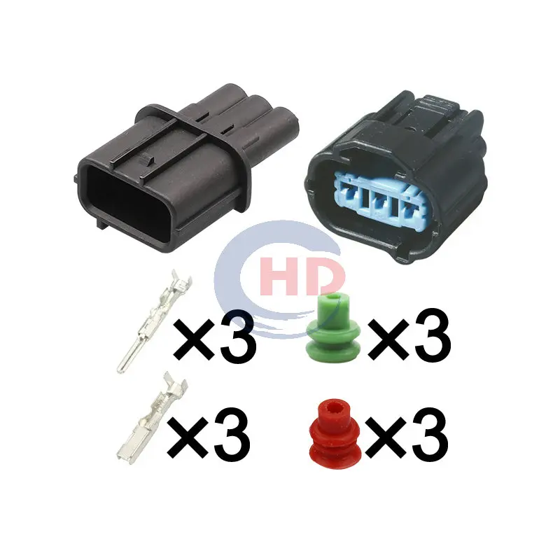 1-20 sets  3 pin Throttle Position Sensor Socket Connector HD037-2-11 6189-0596