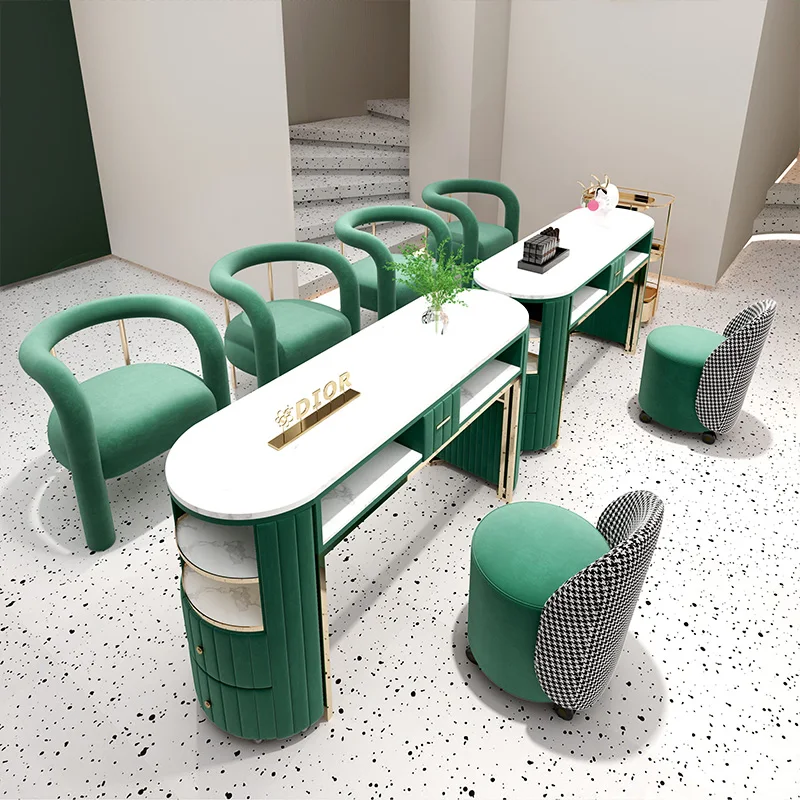 for manicurists coffee tables side table Nail table manicure vanity makeup desk salon furniture nail table with suction tables