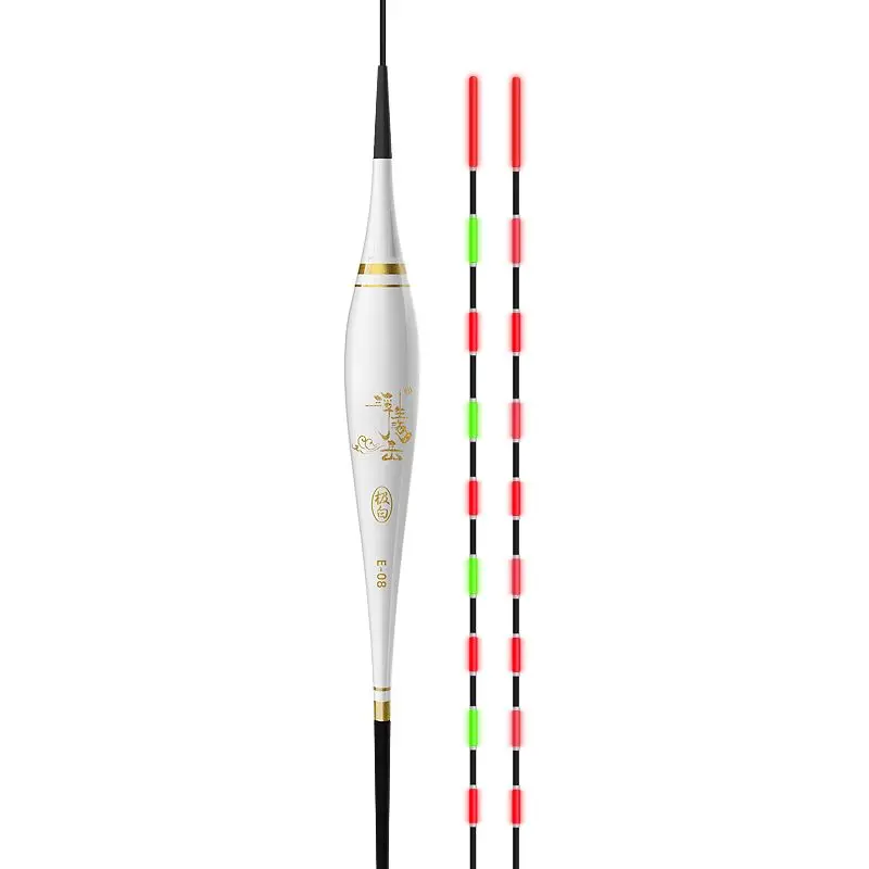 

Рыболовный поплавок с крючком, меняющий цвет ночью, искусственный поплавок, Индукционный электронный поплавок для рыбы, Высокочувствительный светящийся вертикальный поплавок для ловли карпа