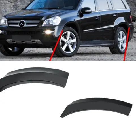 Front and rear bumper corner wheel arch trim panels 1648849822 1648849722 1648840223 1648840123 For Benz GL Class W164 2007-2012