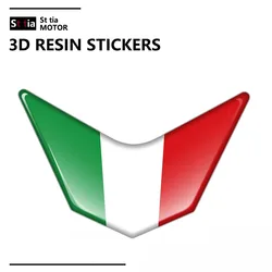 3D Resin Motorcycle Front Fairing Decals Italy Sticker Case for Ducati 959 969 1199 1299 PANIGALE V4 S R SUPERSPORT