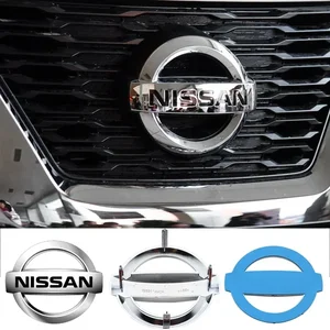 ABS Front Heck-Logo Emblem an Nissan Qashqai X-Trail Kicks Navara Juke Blatt Micra Patrol Maxima Murano Uluar Allsar Teana 6 Hauptverkäufe Nissan Patrol - №1
