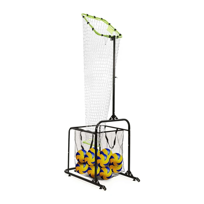 Adjustable Volleyball Set Trainer Target Tennis Ball Collection Device for Setter Trainer