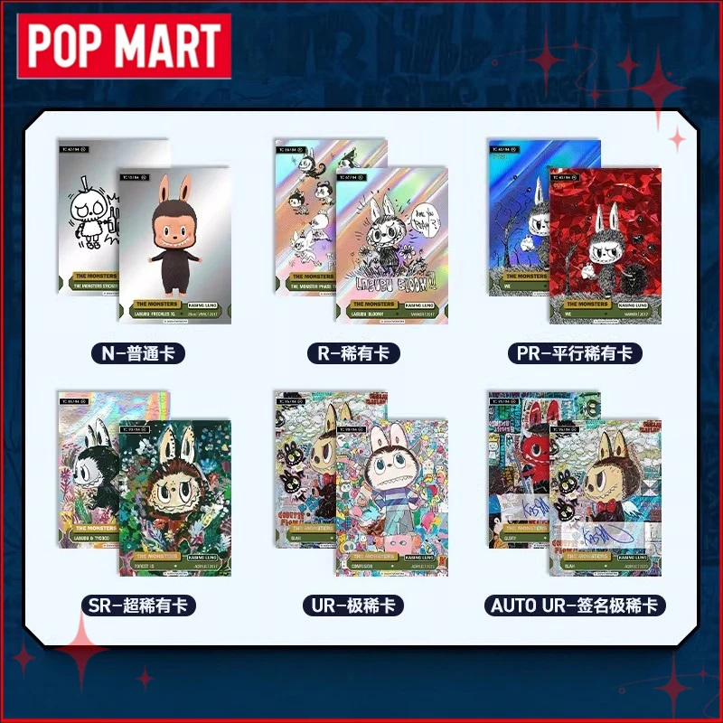 Genuine POPMART HOW2WORK CTC - THE MONSTERS Series Card Collection Mysterious Blind Box