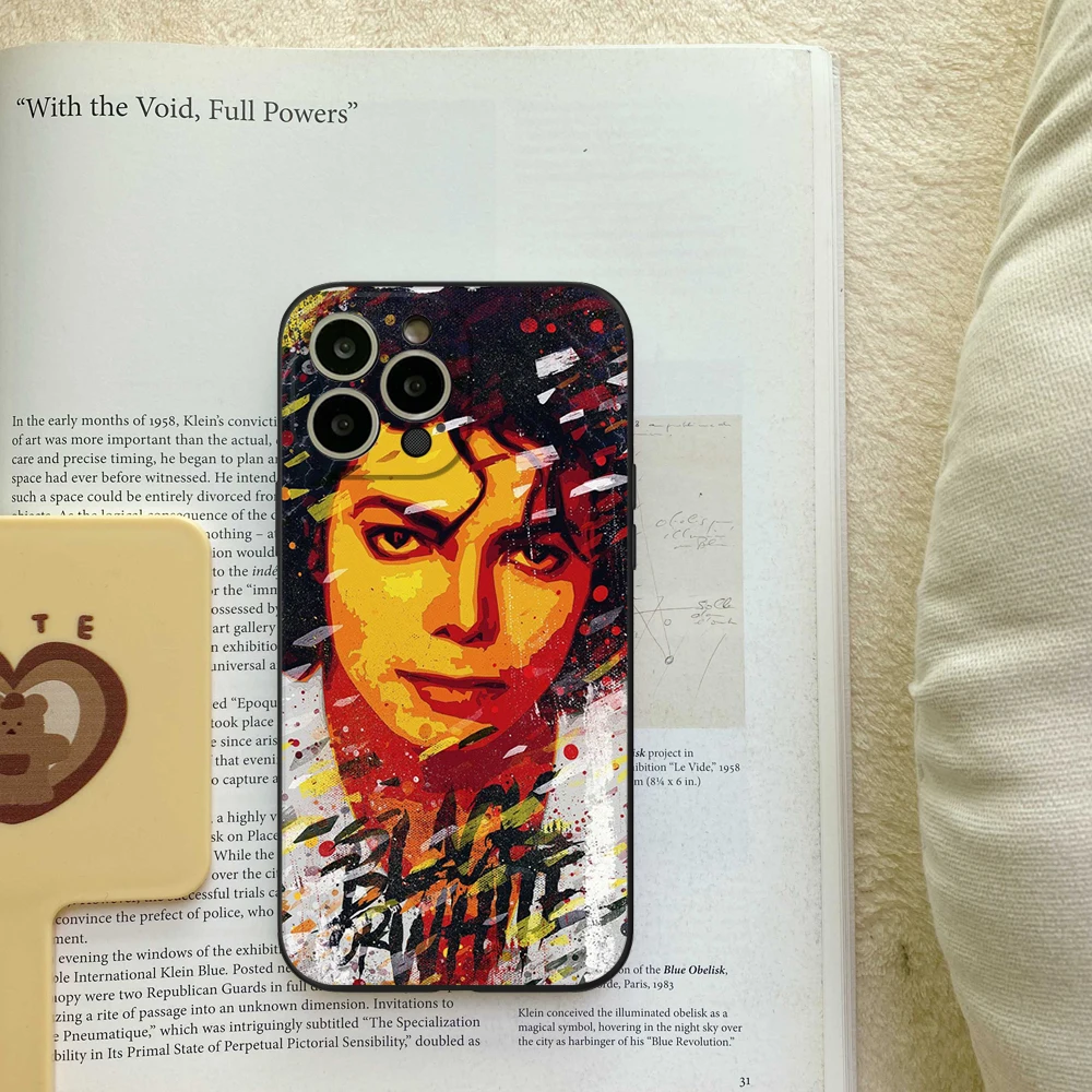 FOR IPhone 13 Pro Max Michael Jackson Phone Case FOR IPhone 14 12 13 7 8 Plus X SE 2020 XR 11 12 Mini XS MAX Covers