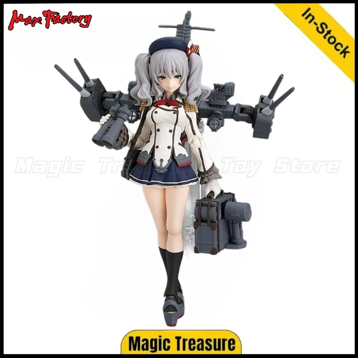 

【В наличии】Оригинальная фигурка Max Factory GSC Figma 317 Kantai Collection Kan Colle Kashima, игрушка в подарок