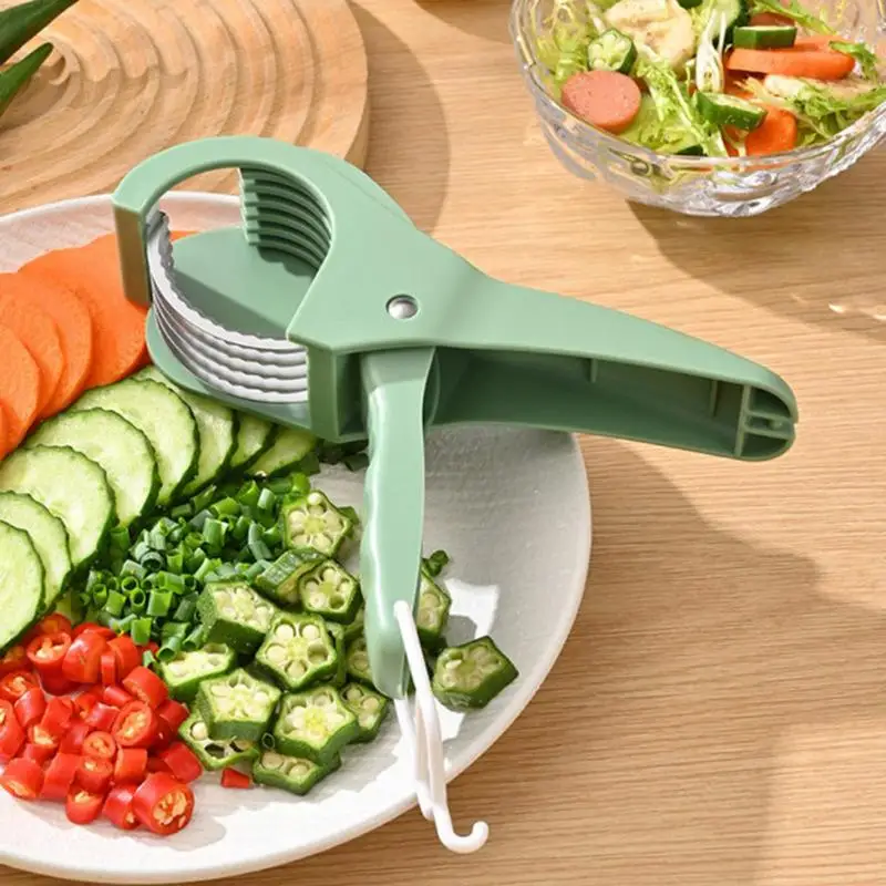 

Salad Cutter Chopper Portable Manual Fruit Slicer Creative Vegetable Slicers Kitchen Gadgets Chopping Tool Press Fruit Slicer