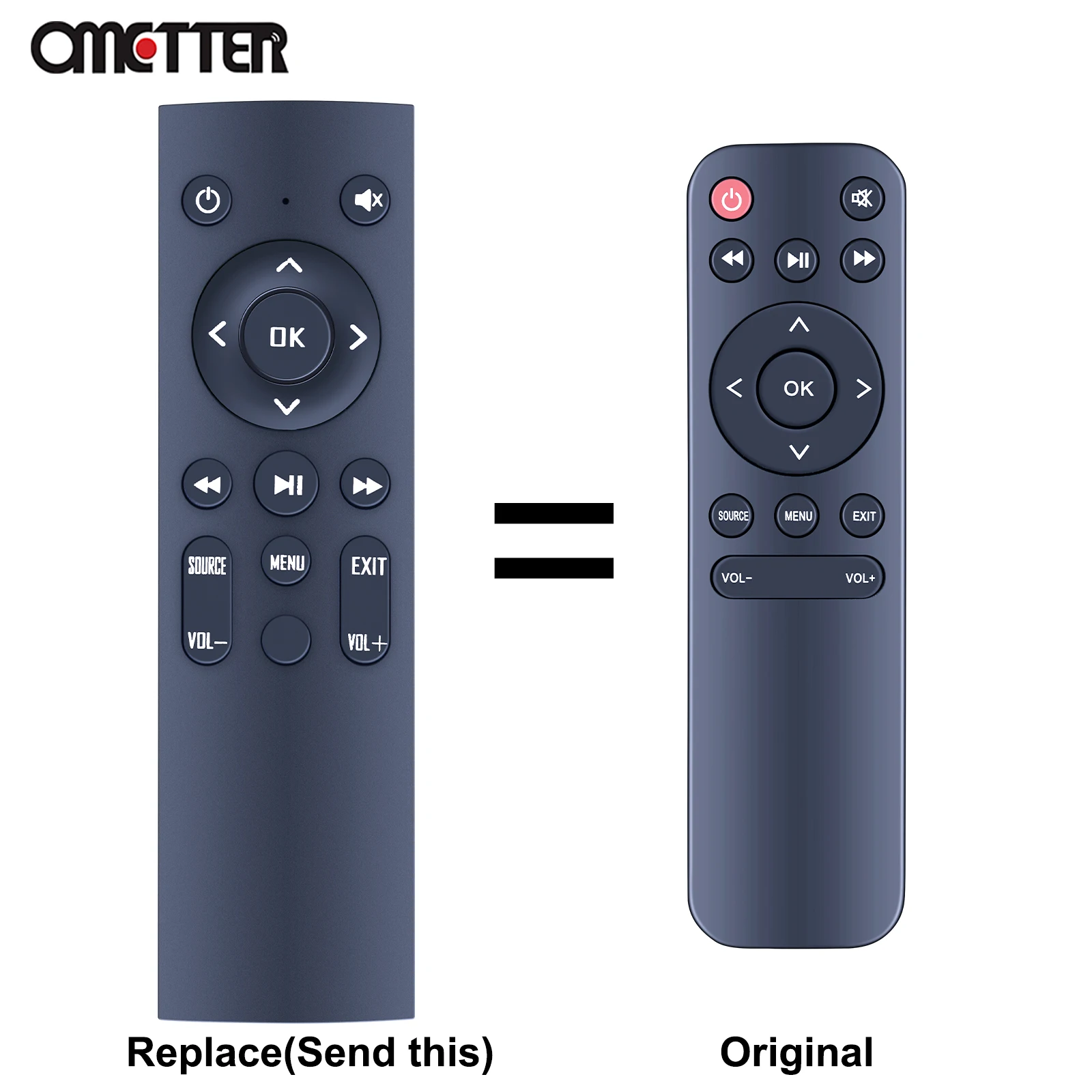 New Replacement Remote Control For ULTIMEA Apollo P20 Projector