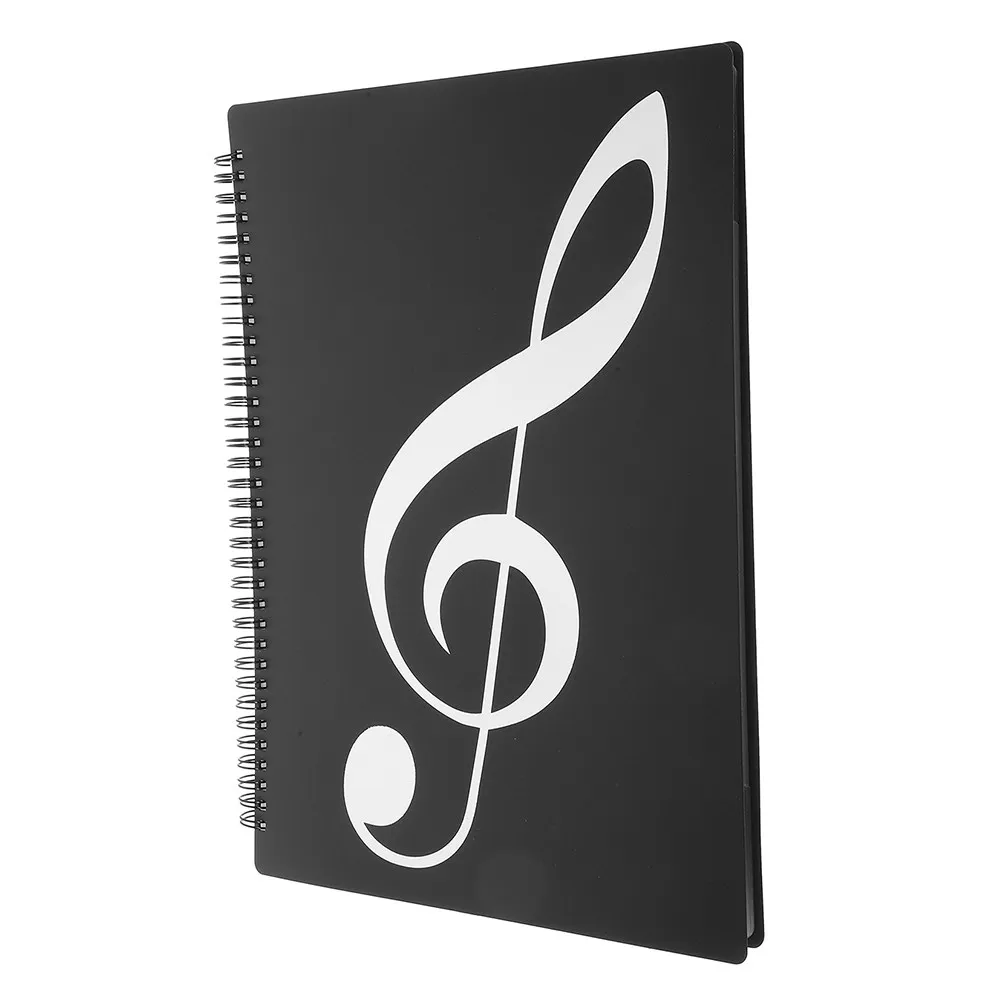 

Portable Music Folder A4 Size Sheet Document Folder File Organizer for Important Papers Office School Desktop