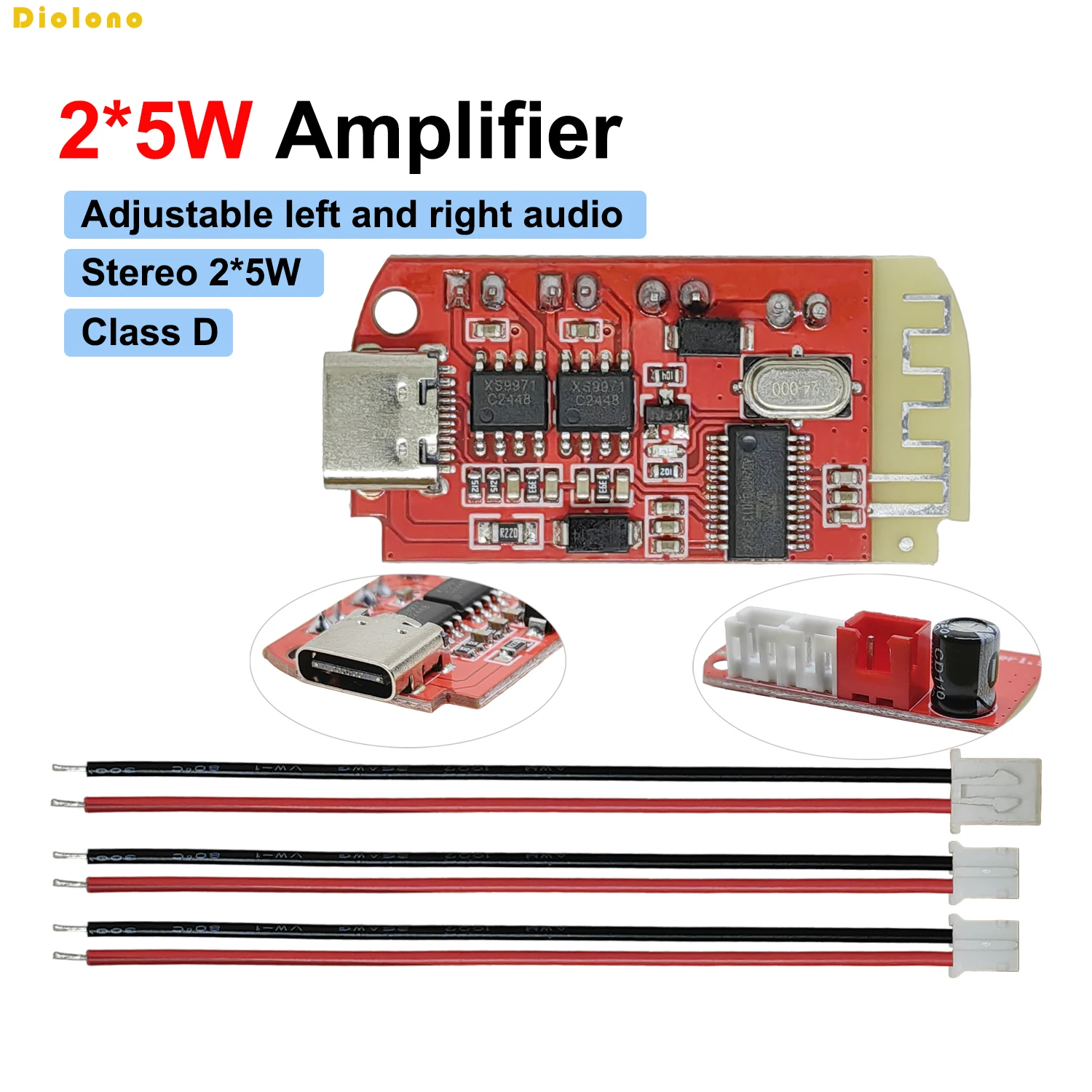 3,5 В-5 В постоянного тока 2*5 Вт стерео Bluetooth модуль 5,4 усилитель декодер плата MP3-плеер модуль приемник DIY динамик ручной работы