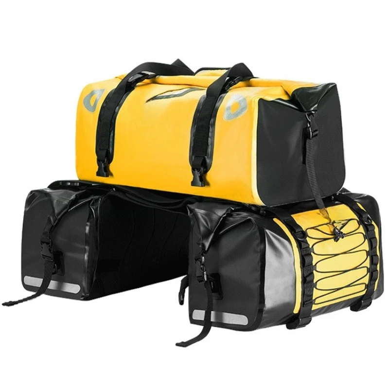 

Large capacity quick-release motorcycle waterproof luggage tail bag cycling equipment