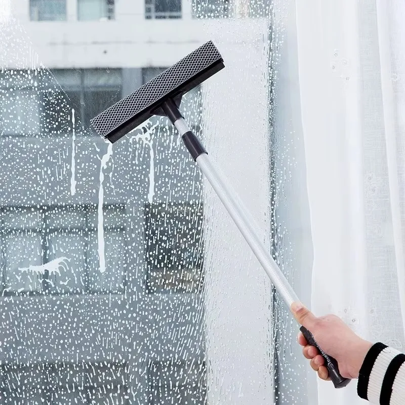1Pc Adjustable Extendable Sponges Rubber Windshield Cleaning Squeegee Cloths Brushes Accessories Window Sponge Cleaning