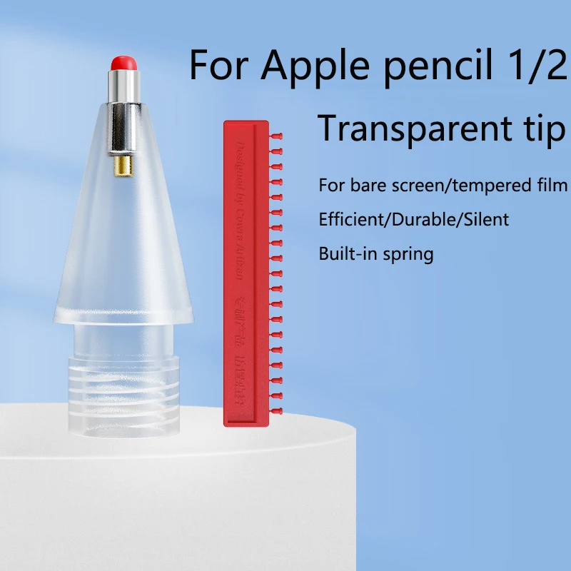 

Pencil Tips for Apple Pencil 1st / 2nd iPencil Nibs Compatible for Huawei M Pencil 2 Spare Nib