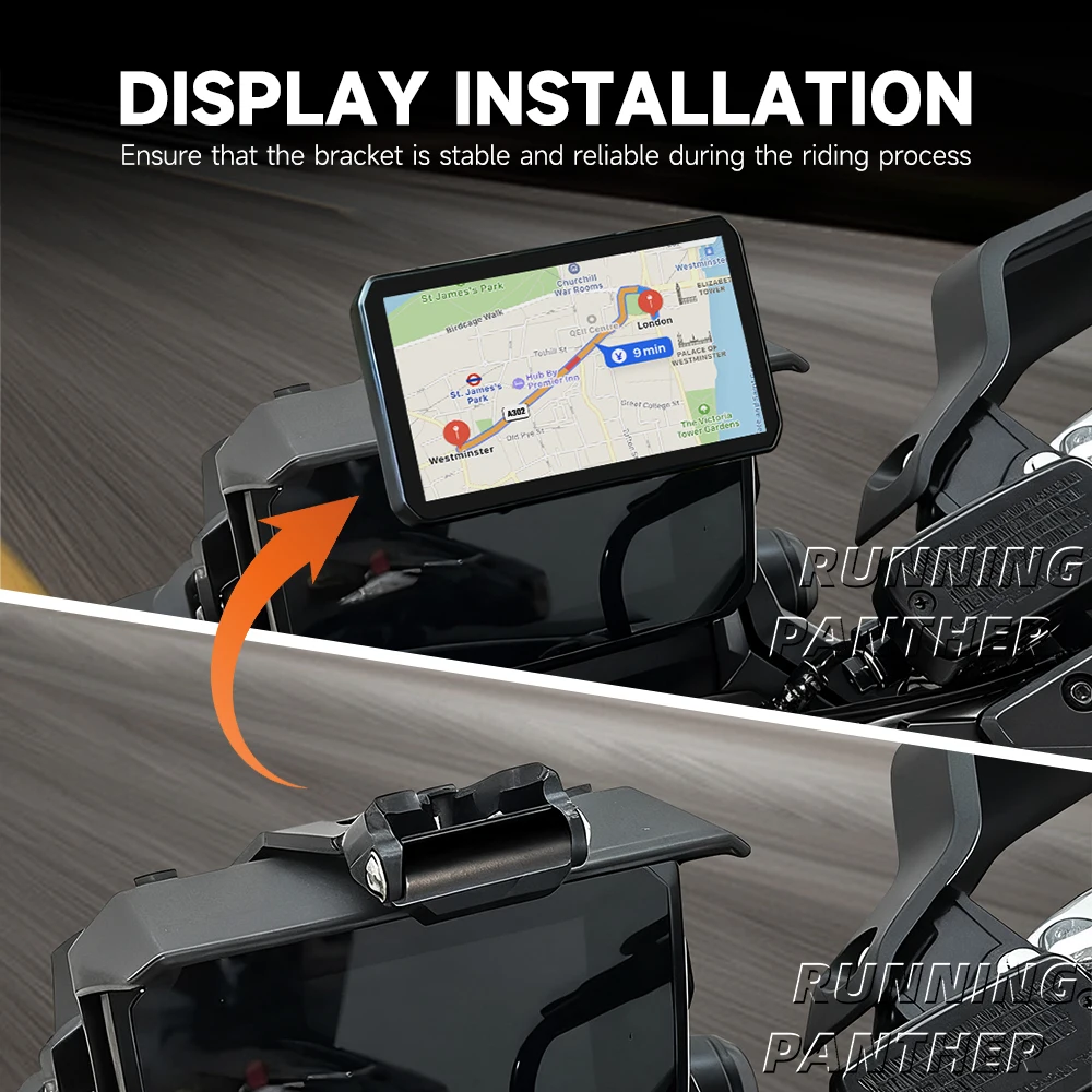 

Новые аксессуары для мотоциклов для Honda X-ADV 750 2021-2025 XADV750, держатель для мобильного телефона, подставка, GPS-навигационная пластина, кронштейн 22 мм