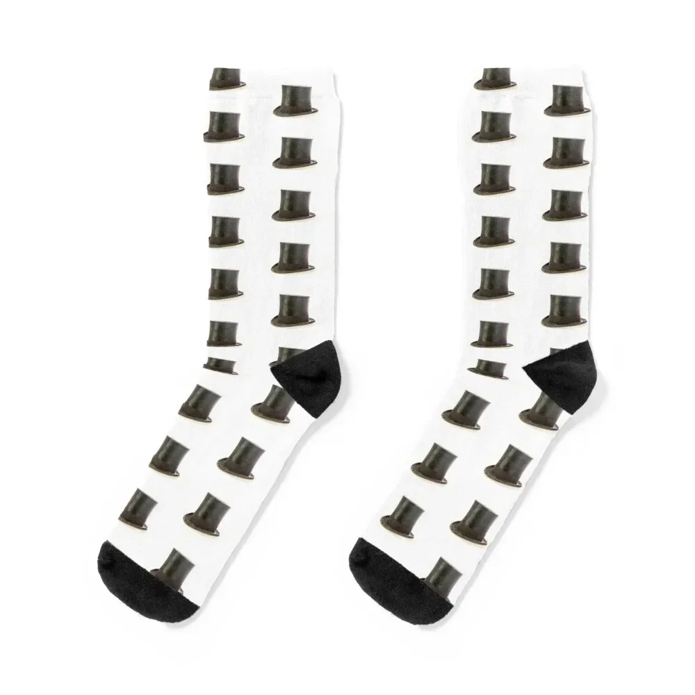 Black Top Hat Socks compression men cotton high quality Run winter gifts Women's Socks Men's