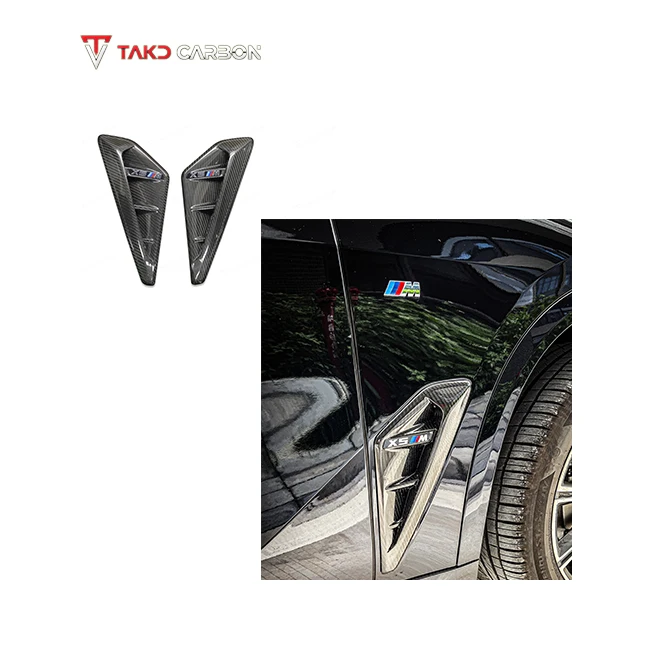 

TAKD Carbon High Quality Factory Direct Hot Sale Side Decoration of Fenders Universal Rear Spoilers for bmws X5 G05 2022-UP
