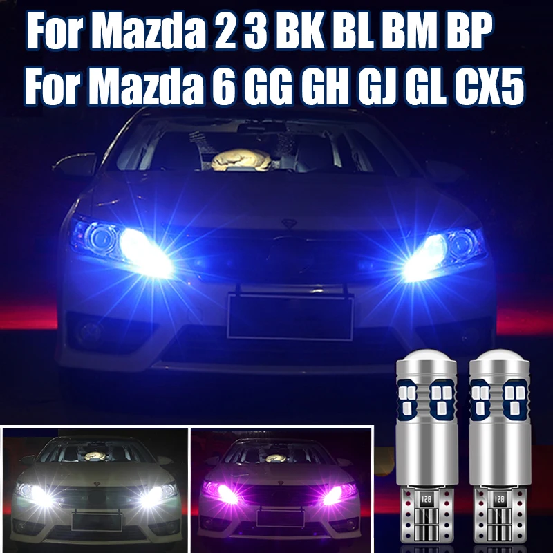 For Mazda 2 3 5 6 CX5 BK BL BM BP GG GH 2003- 2012 2013 2014 2015 2016 2017 2018 2019 - 2024 Car Width Parking Light Accessories