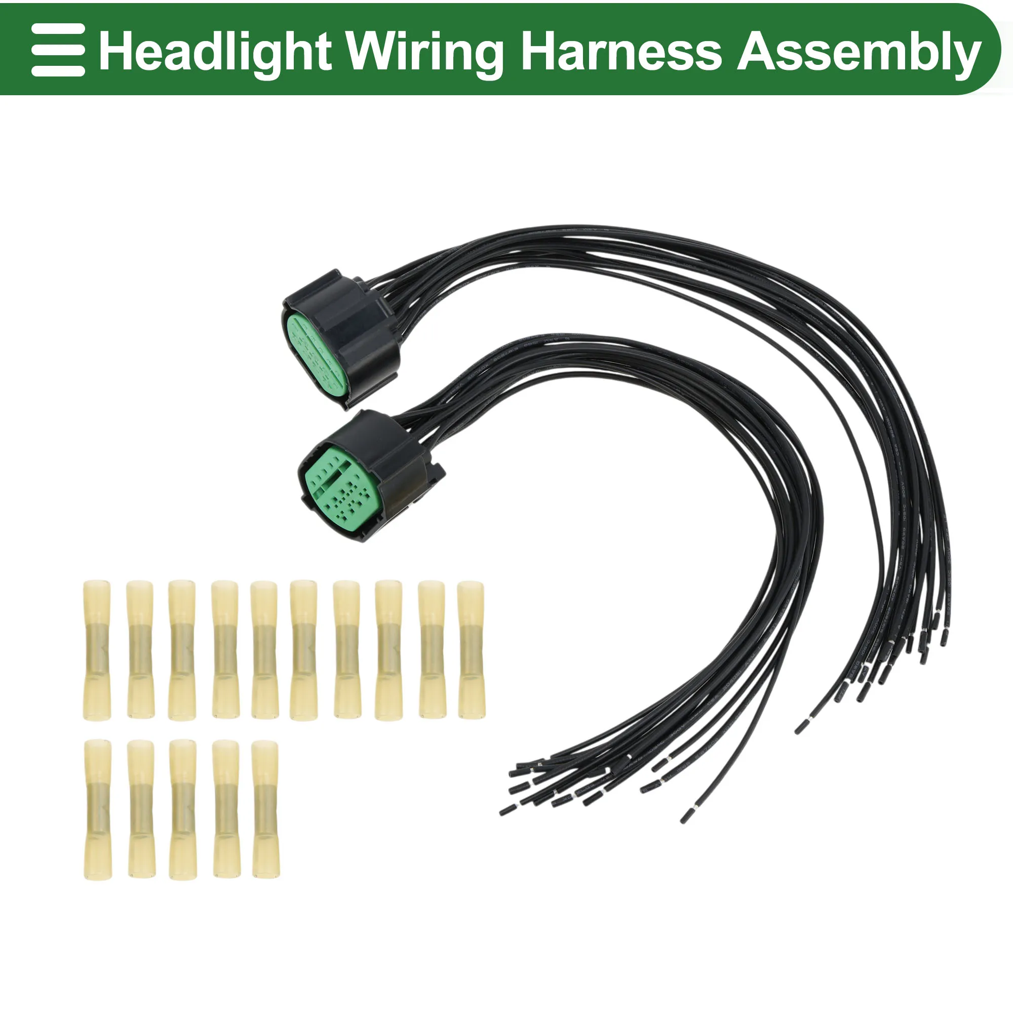 

UXCELL No.11410653 Headlight Wiring Harness Assembly for Kia Optima 2018-2020