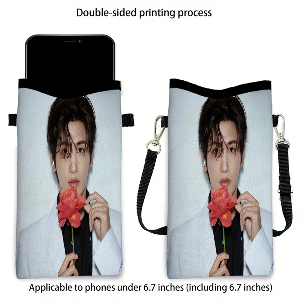 Park Hyung Sik Phone Bag Adjustable and Detachable Strap Designed for Women Crossbody Convertible ShoulderBag3.3
