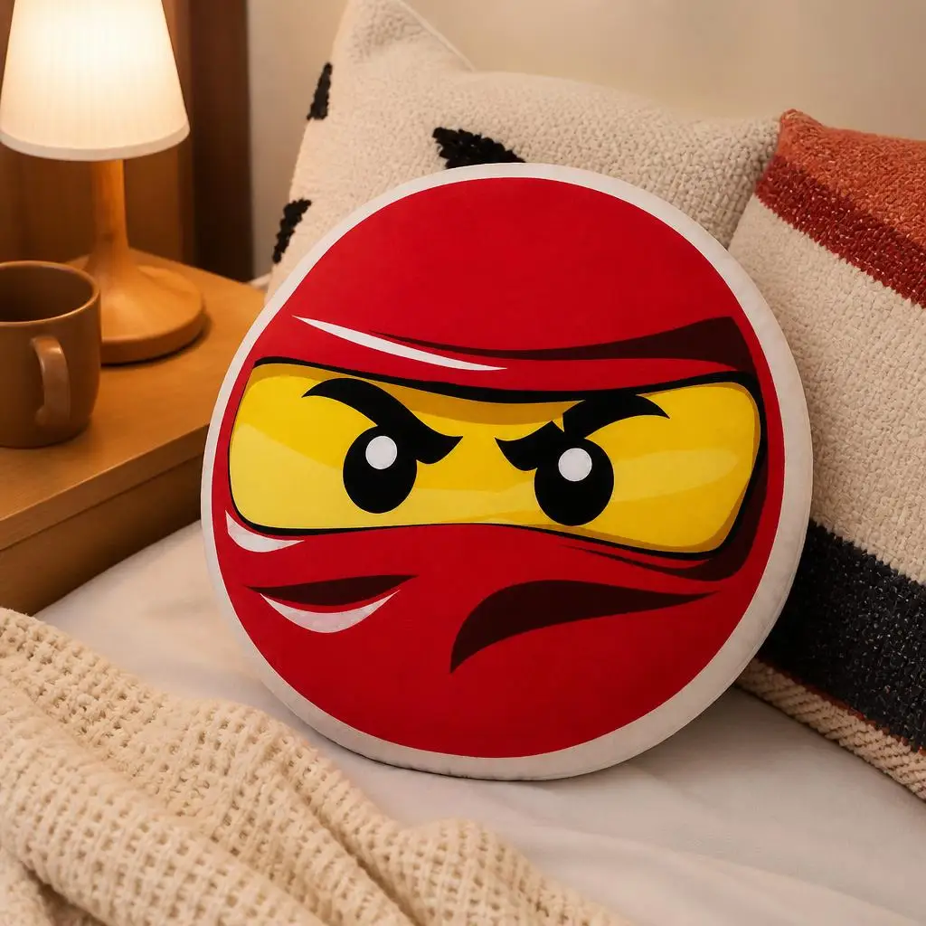 Japanese Ninja Anime Shinobi Japan Plush Pillow Cushion Irregular Stuffed Throw Pillow Home Decor Gift Sofa Bed for Kid Child