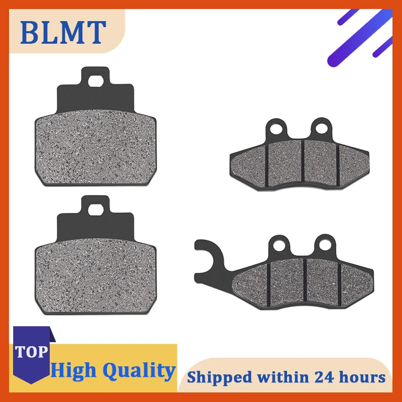Motorcycle Front and Rear Brake Pads for PIAGGIO X8 125 2004-2006 ie 150 Street 2007 X8 250 ie 2005 2006 2007 X9 250 2005-2006