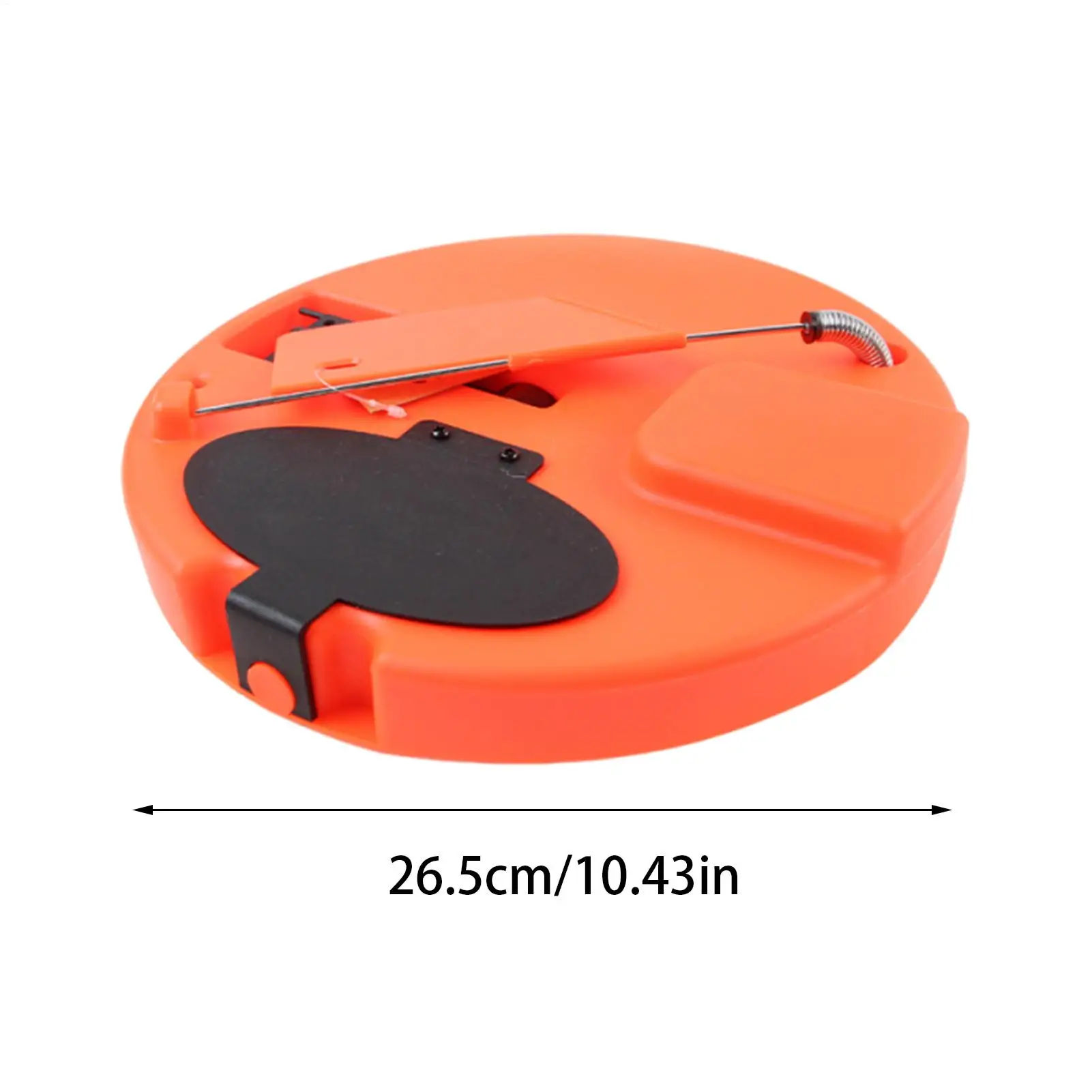 طرف صيد السمك على الجليد الأوتوماتيكي مع علم إشارة، تصميم مقاوم للتجميد والحراري لصيد الأسماك في الشتاء، نهر البحيرة، للمبتدئين