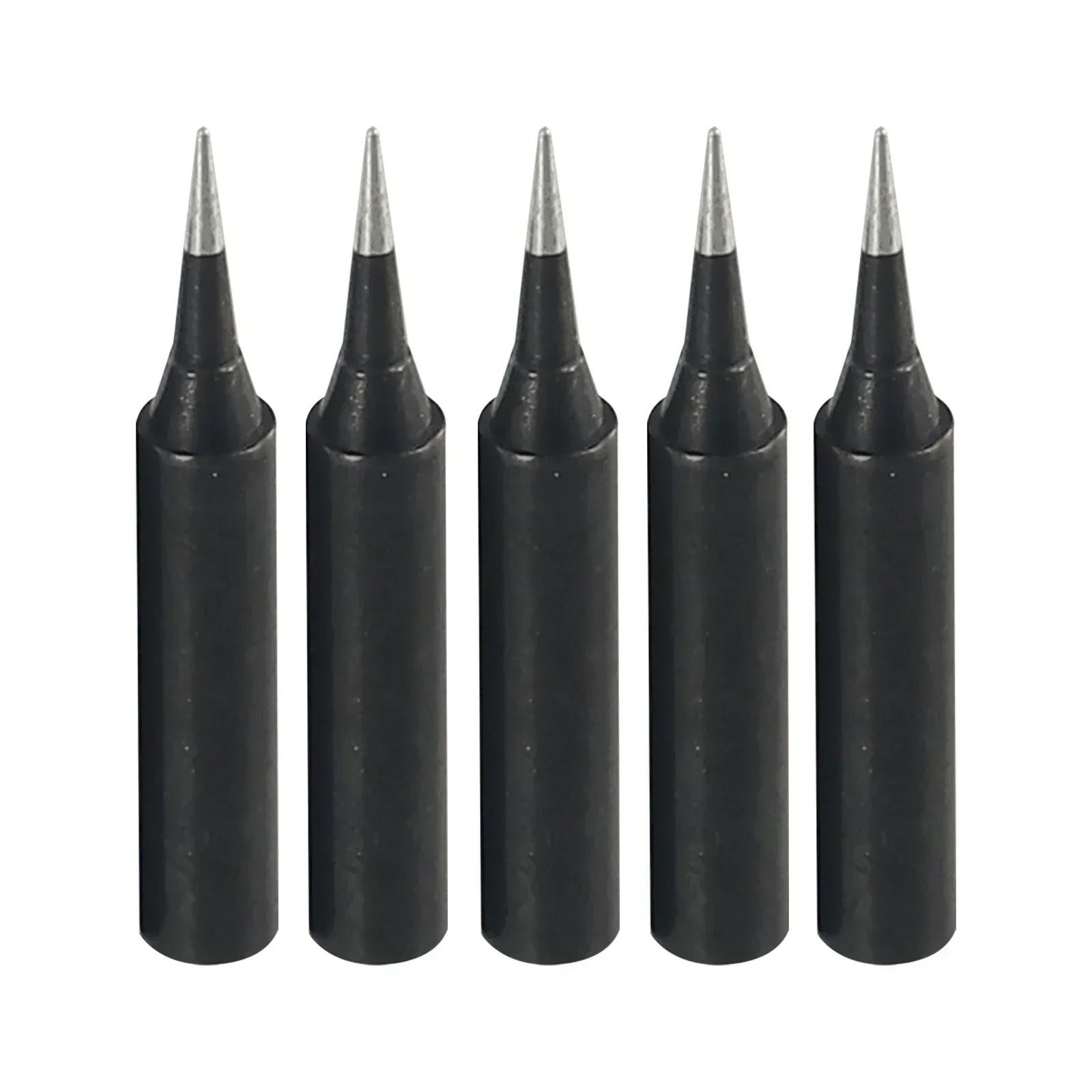 Soldering Iron Tips Black Pure Copper Soldering Tip 5pcs/set 900M-T Lead-free Welding Solder Rework Tools Accessories