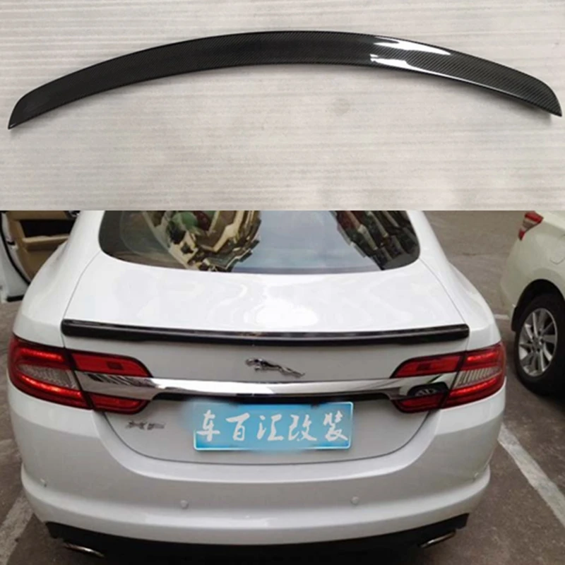 

Carbon Fiber Car Rear Trunk Spoiler For Jaguar Carbon Spoiler XF X250 XF X260 Carbon Spoiler 2012 - 2015