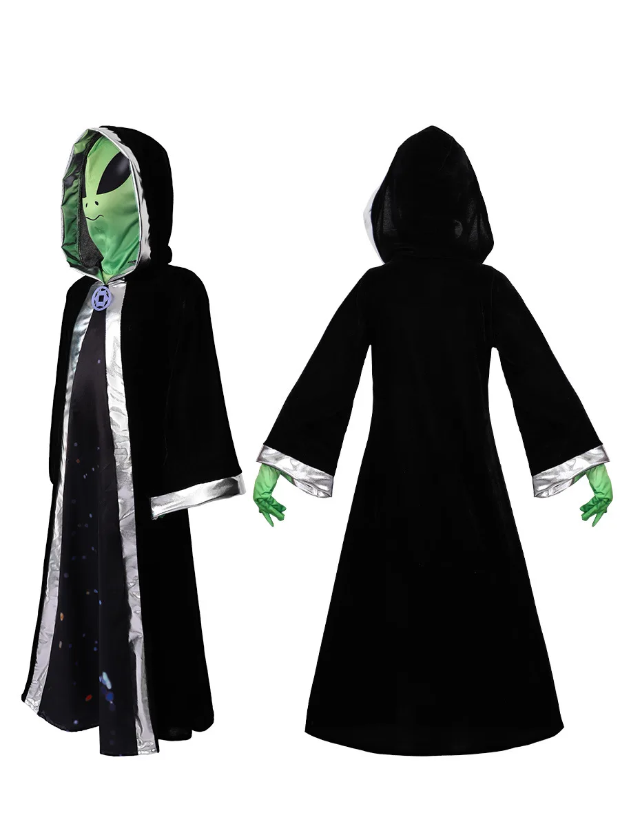 أنيمي الغريبة لورد زي تأثيري للأطفال هالوين كرنفال لعبة زي للبنين بنات الغريبة لورد تأثيري ازياء أقنعة